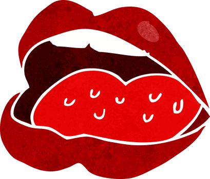 cartoon open mouth png