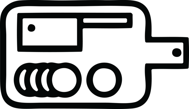 chopping board icon symbol png