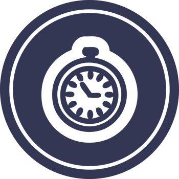 stop watch circular icon symbol png