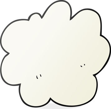 hand drawn cartoon decorative cloud element png
