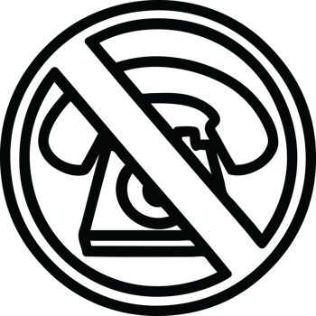 no cold calling icon symbol png