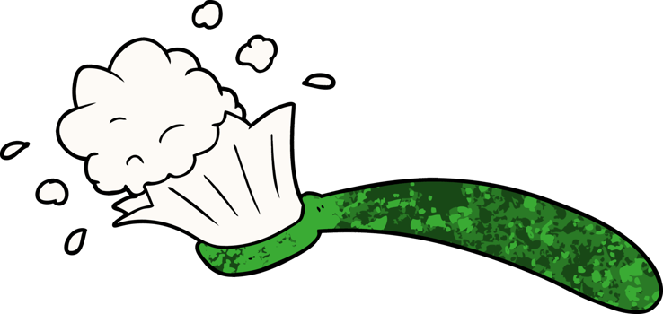 cartoon toothbrush and toothpaste png