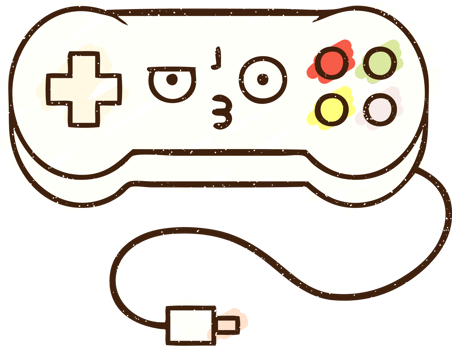 Game Controller Chalk Drawing png