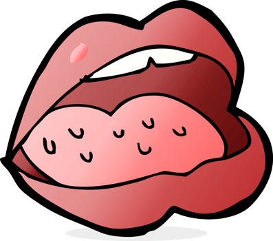 cartoon open mouth png