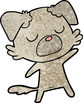 cartoon dog drawing png