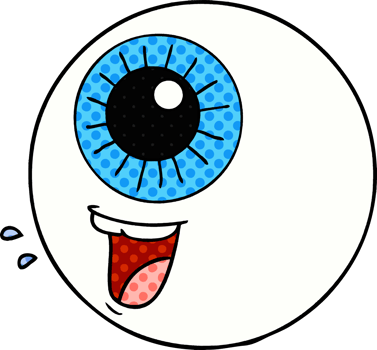 cartoon eyeball laughing drawing png