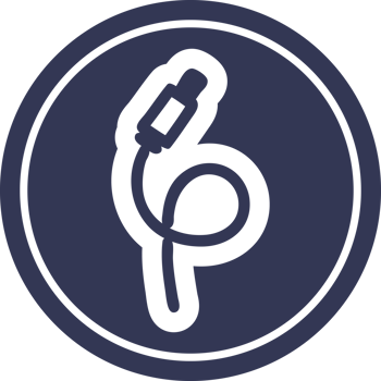 electrical plug circular icon symbol png