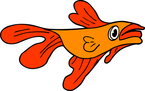 cartoon fighting fish png