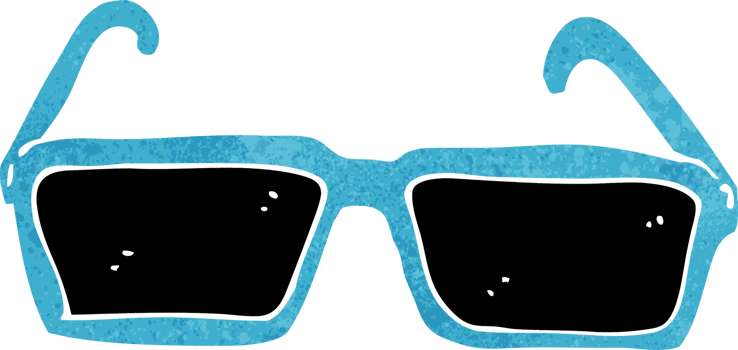 cartoon sunglasses drawing png