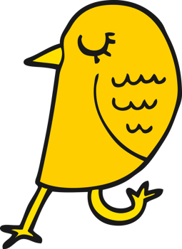 cartoon bird drawing png