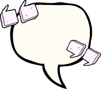 hand drawn speech bubble cartoon quote marks png