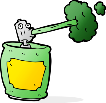 cartoon spray can png