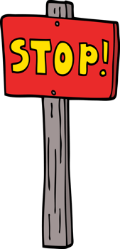 cartoon doodle road sign png