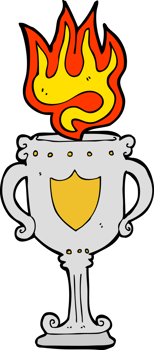 cartoon trophy drawing png