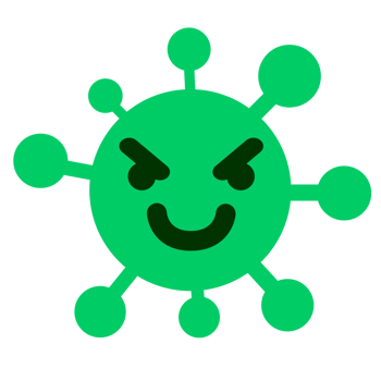 mean virus drawing png