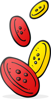 freehand drawn cartoon buttons png