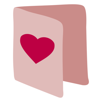valentine card drawing png