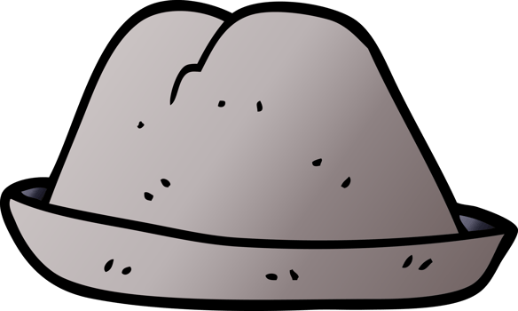 cartoon doodle hat png