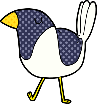 cartoon bird drawing png