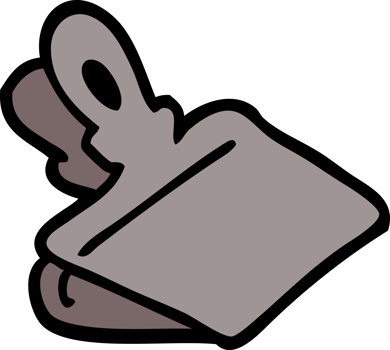 cartoon doodle paper clip png
