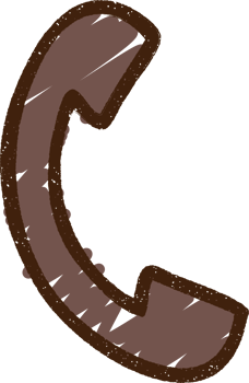 Telephone Chalk Drawing png