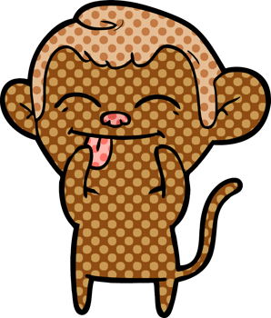 funny cartoon monkey png
