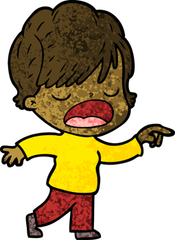 cartoon woman talking png