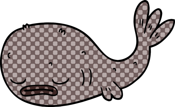 cartoon doodle of a fish png