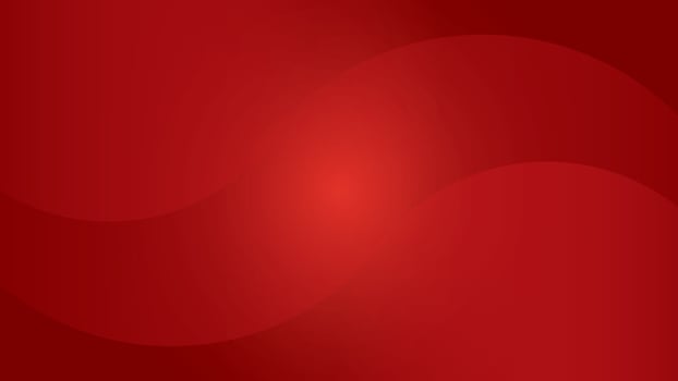 Red background with abstract waves. Creative Wallpaper Circles. Dynamic composition and shape elements. Modern design in Eps10 vector illustration.