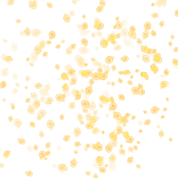 Colorful confetti on a transparent background. Event and party celebration elements. png