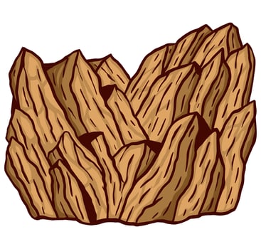 Rock Illustration Vector
