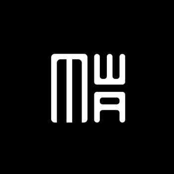 MWA letter logo vector design, MWA simple and modern logo. MWA luxurious alphabet design
