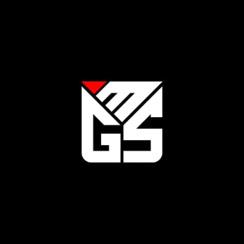 MGS letter logo vector design, MGS simple and modern logo. MGS luxurious alphabet design