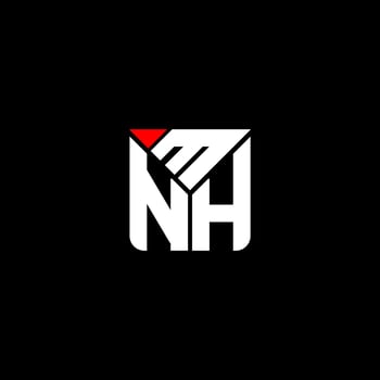 MNH letter logo vector design, MNH simple and modern logo. MNH luxurious alphabet design