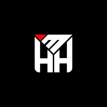 MHH letter logo vector design, MHH simple and modern logo. MHH luxurious alphabet design