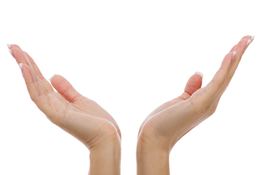Female hands, isolated. Beauty care concept png