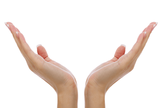 Female hands, isolated. Beauty care concept png