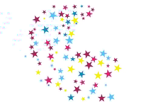 star background illustration design vector