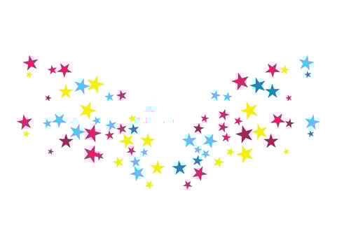star background illustration design vector