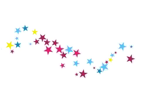 star background illustration design vector
