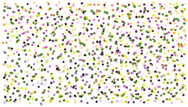 Multi-colored confetti abstract background. Festive decorative tinsel element for design. Fun ornament Template for design. Bright colours. Printing of banners, posters, T-shirts and postcards. vector