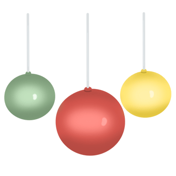 Cute Christmas Ornaments png