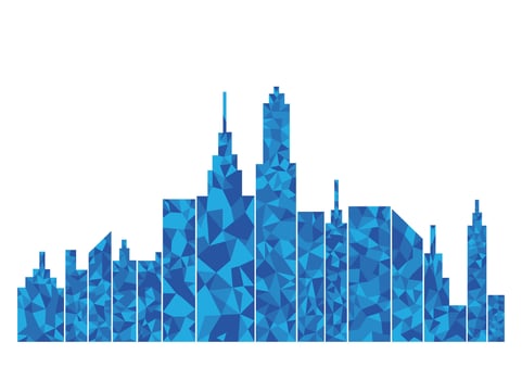 Modern City skyline vector