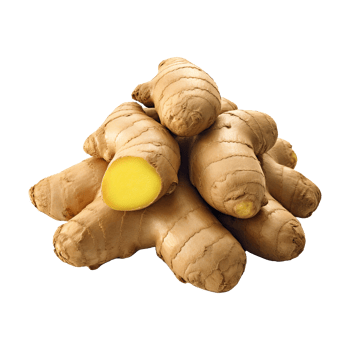 AI generated Hyper-realistic Fresh root ginger png