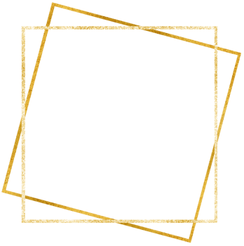 Gold Square Frame png