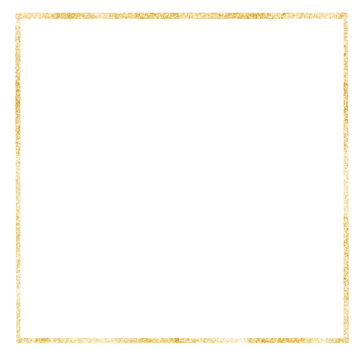 Gold Square Frame png