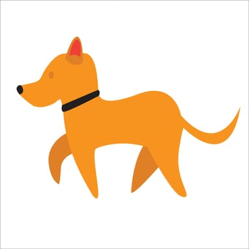 Dog isolated free vector EPS 10