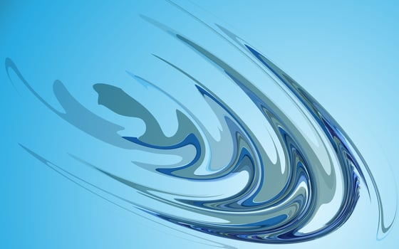 Abstract blue wave vector background