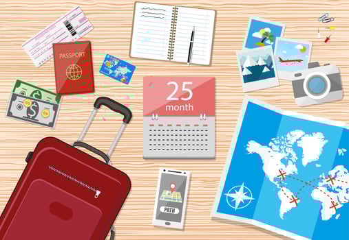 Travel Planning Concept vector