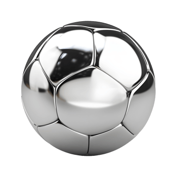 AI generated 3D Rendering of a Soccer or Football on Transparent Background - Ai Generated png
